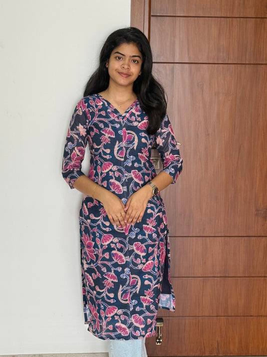 Linen Cotton Kurti