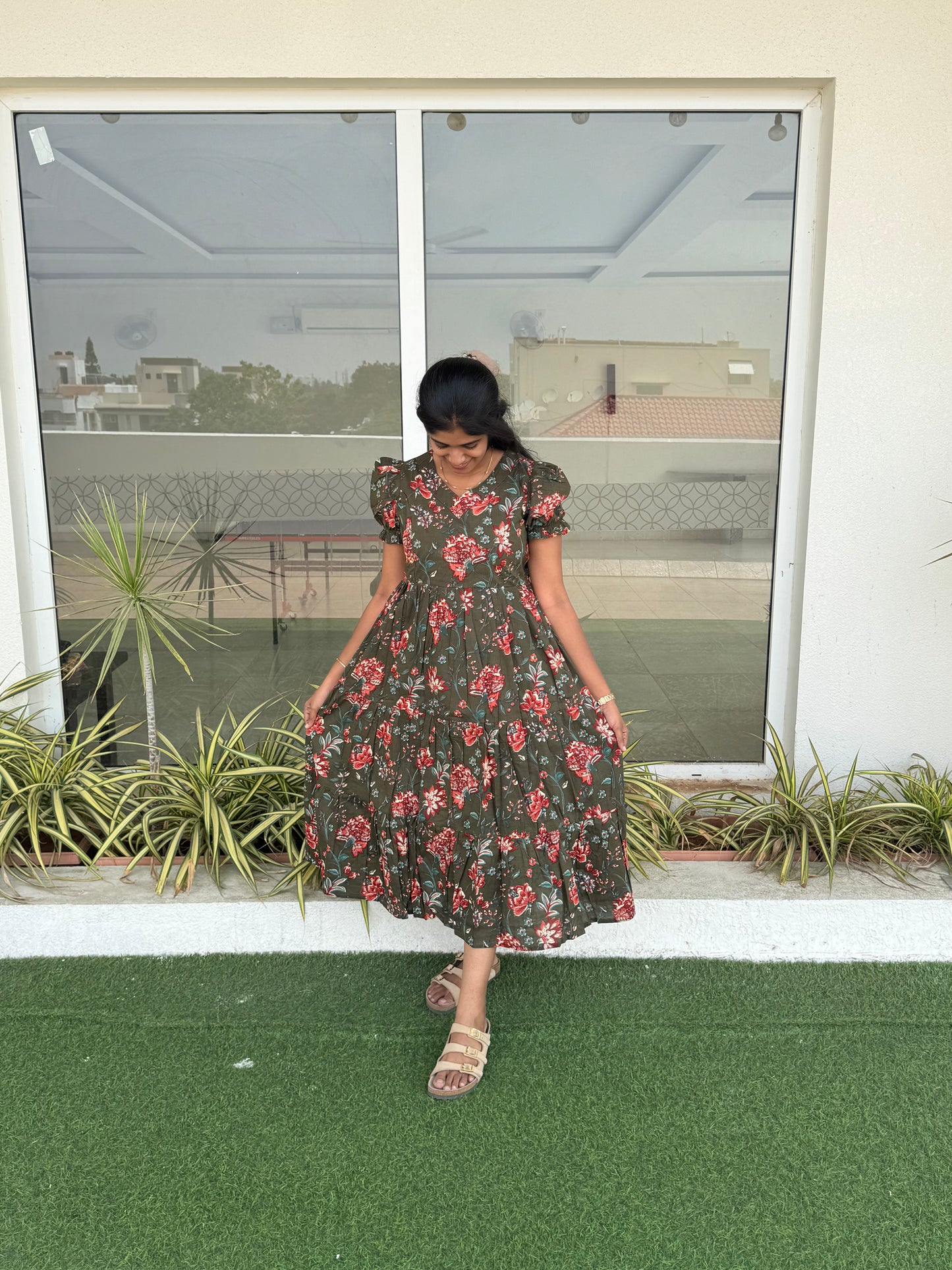 Floral maxi