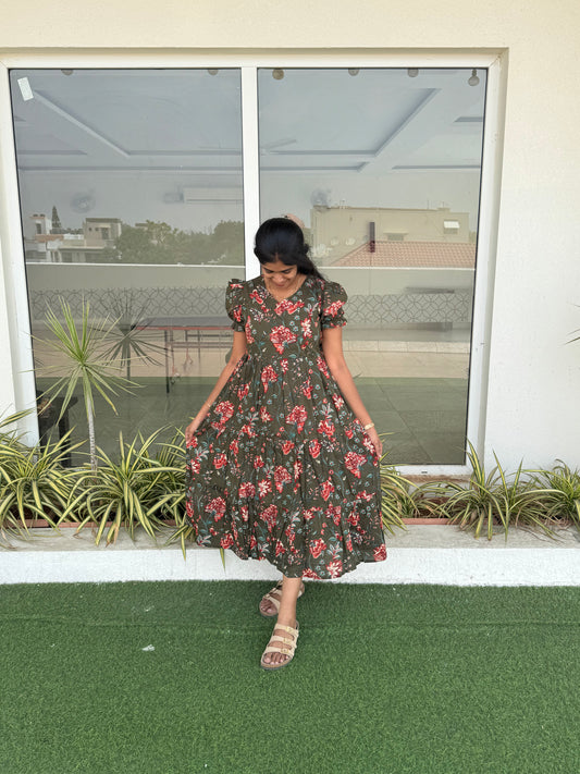 Floral maxi