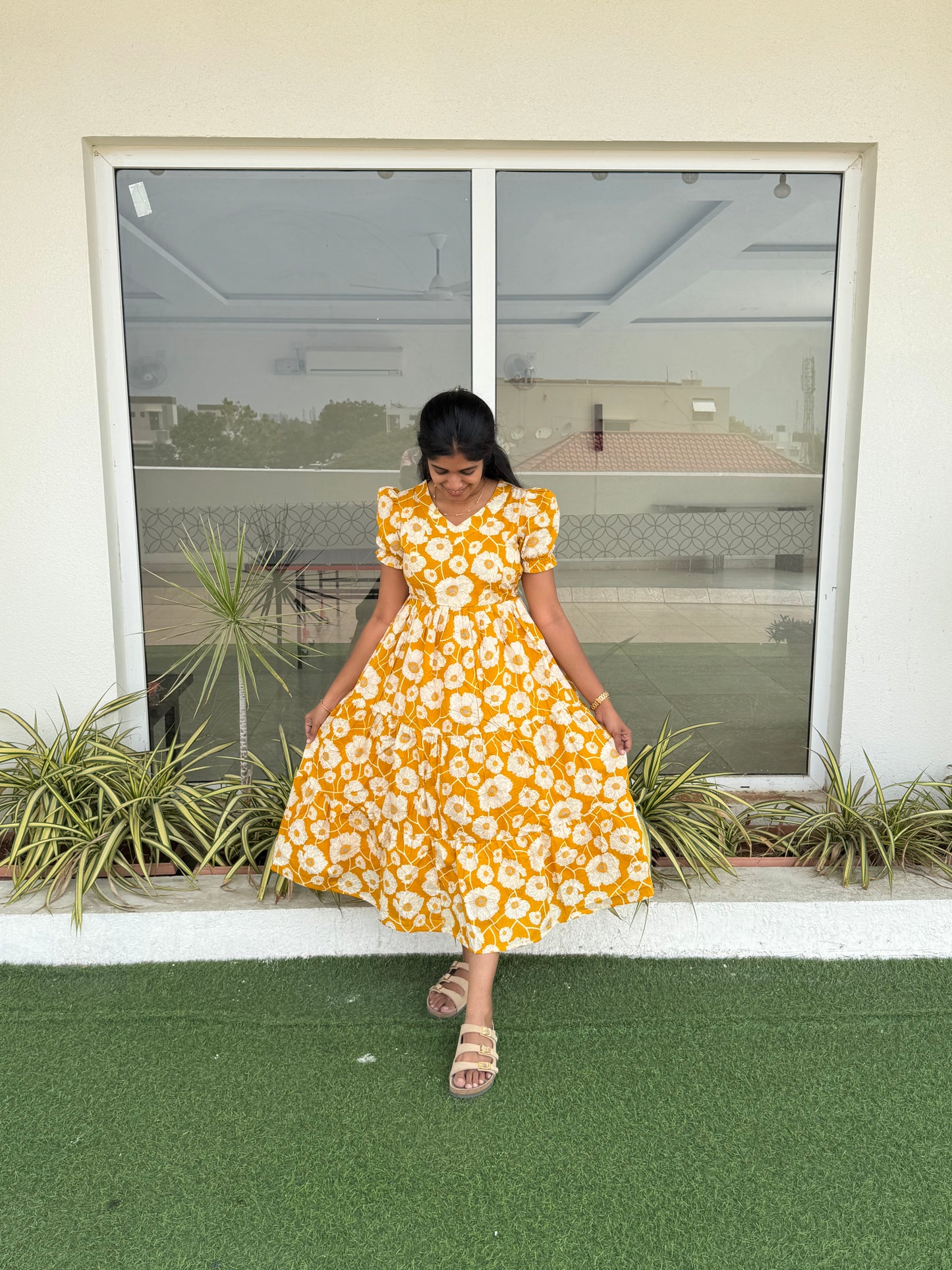 Floral maxi