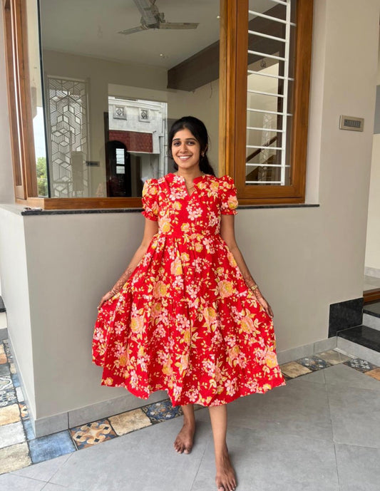 Floral maxi