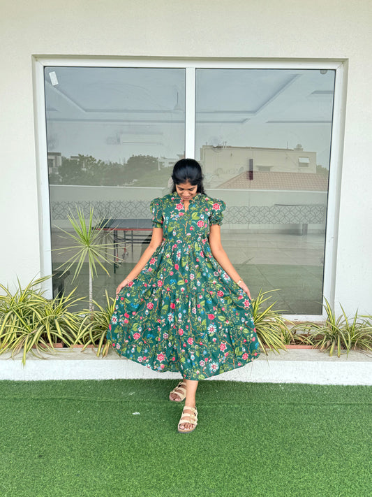 Floral maxi